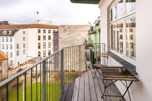 Luxury Apartment, 3 Bedrooms, 2 Bathrooms, Courtyard Area | Balcony view - Dinesen Collection Luxury Condos By Royal Danish Theatre (Copenhagen)