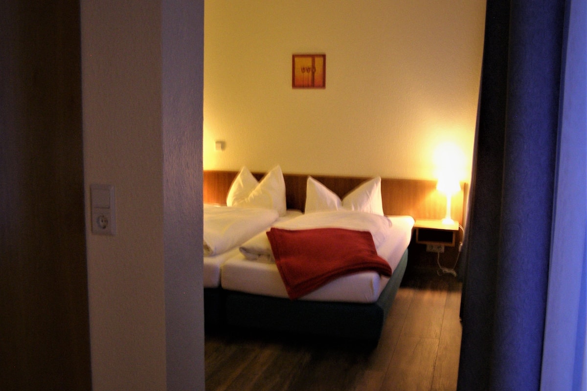 standard double room, 1 king bed, park view | hypo-allergenic bedding, in-room safe, desk, cots/infant beds