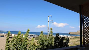 Blick von der Unterkunft