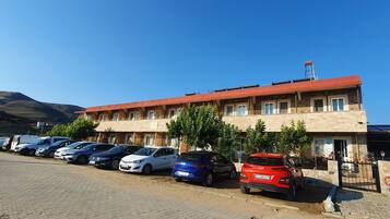 Fassade der Unterkunft