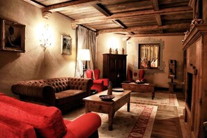 Sala de estar en el lobby
