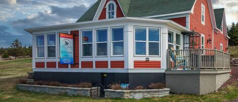 Fachada de la propiedad