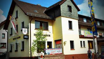 Fassade der Unterkunft