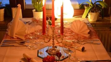 Mittagessen und Abendessen