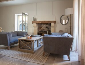Living room - Domaine Les Martins (Gordes)