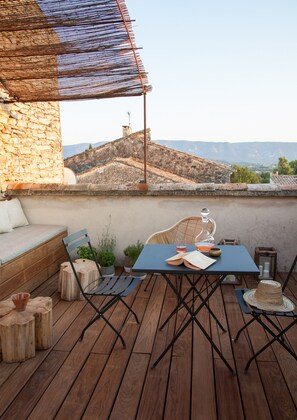 Terrace/patio - Domaine Les Martins (Gordes)