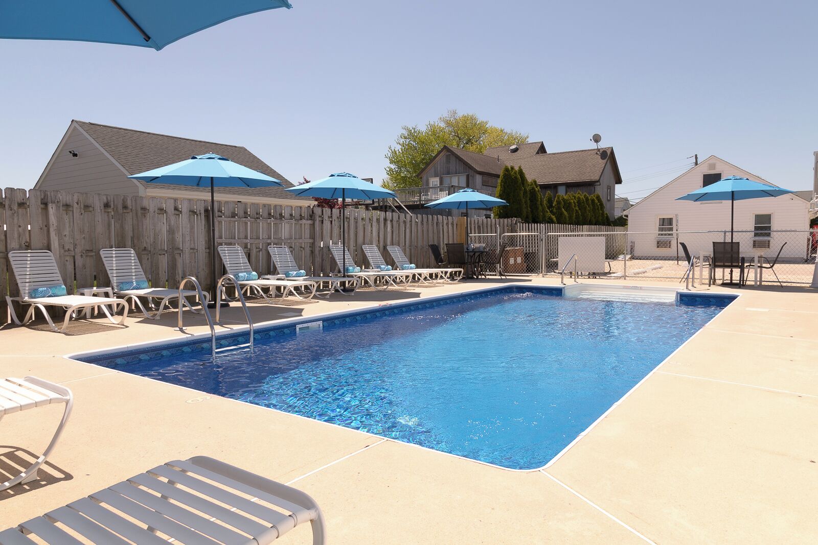 Seasonal outdoor pool