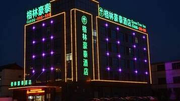 Front of property – evening/night