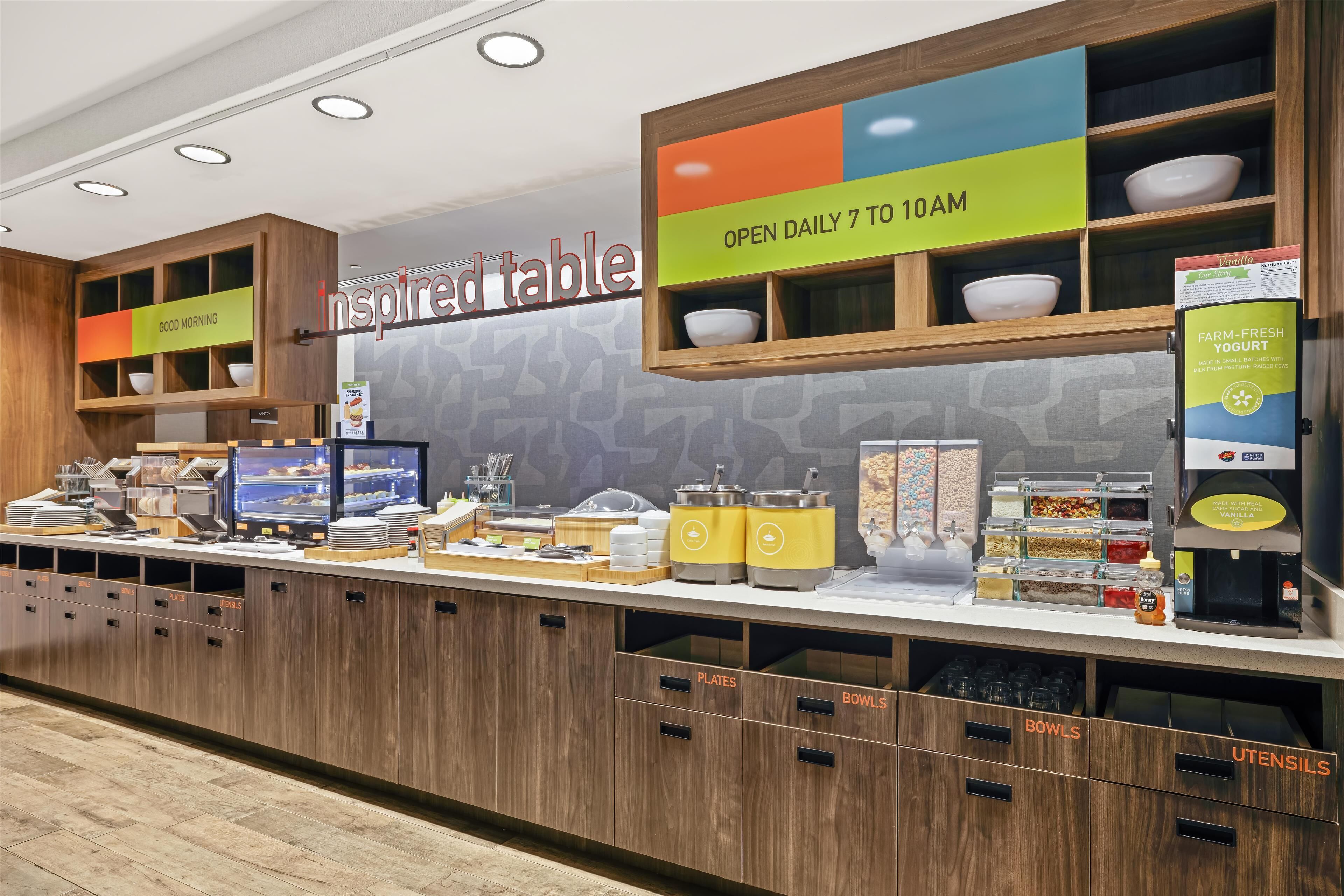 Desayuno continental incluido todos los días 