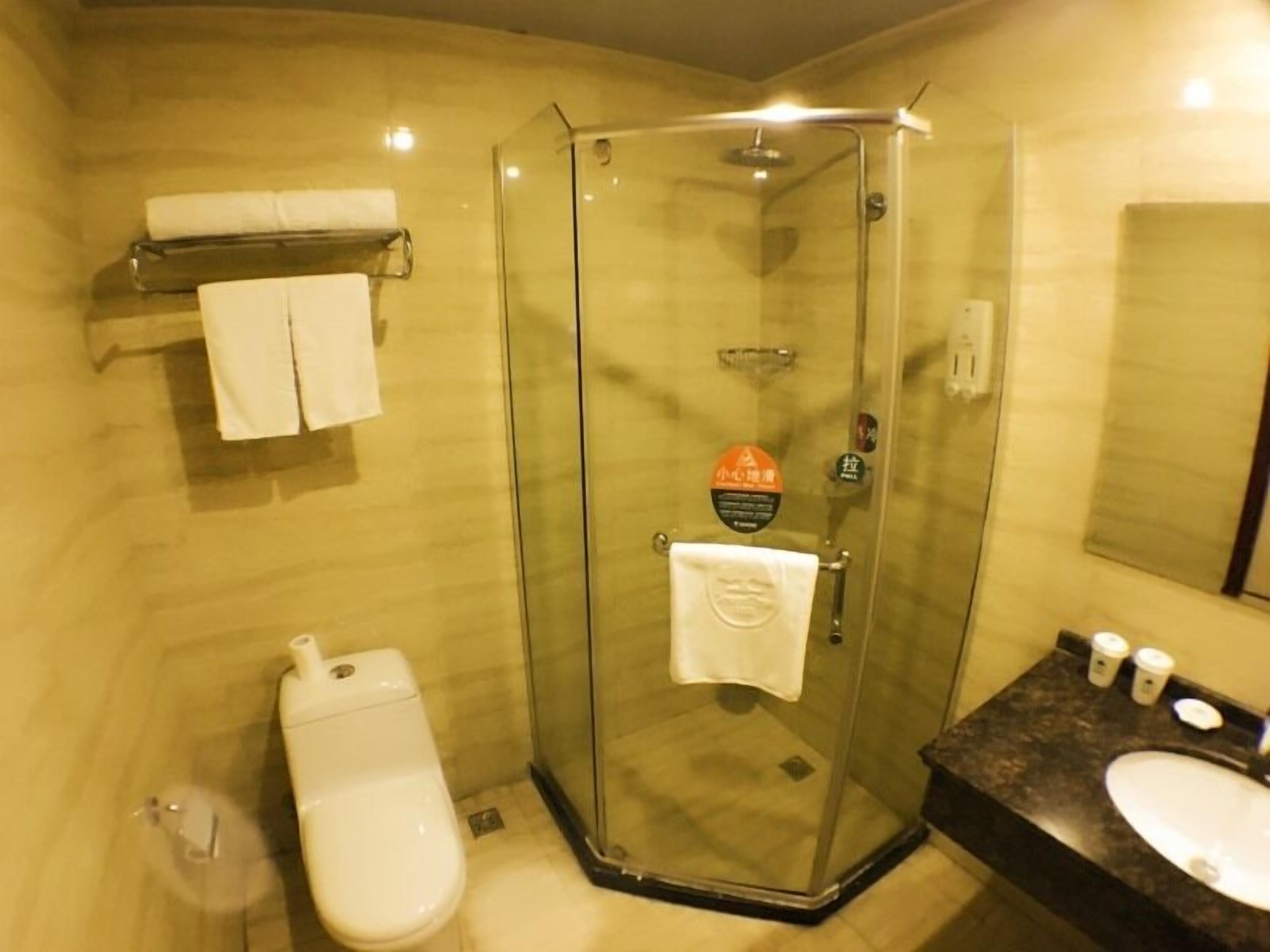Ducha, artículos de tocador gratuitos
