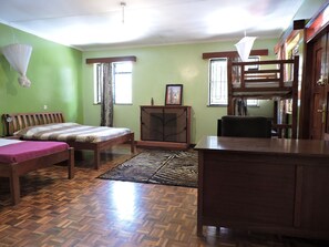 Kamar Single Eksekutif | Tirai kedap cahaya, setrika/meja setrika, Wi-Fi gratis, dan seprai linen