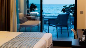 Biancheria da letto di alta qualità, copriletto in piuma, minibar