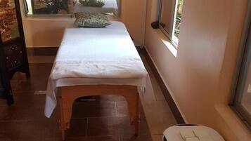 Body treatments, deep-tissue massages, body scrubs