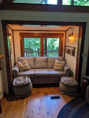 TV connectée, cheminée