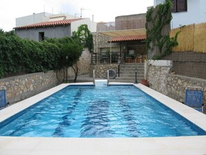 Alberca al aire libre 