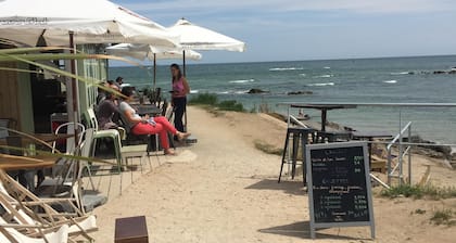 TrĂšs belle maison en bord de mer dans le parc des marais du Cotentin