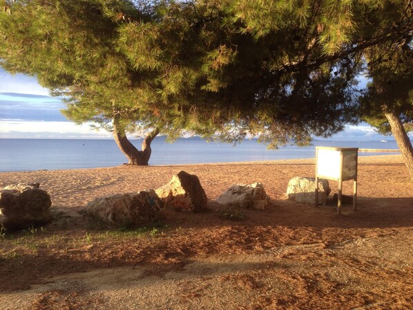 Beach nearby