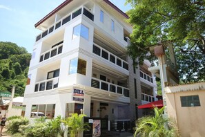 Façade de l’hébergement