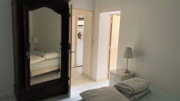 1 bedroom, iron/ironing board, travel crib, free WiFi