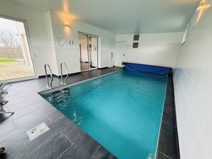 Indoor pool, a heated pool