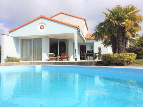 Luxusvilla in '' Les Jardins du Château d'Olonne '' in der Nähe des Meeres