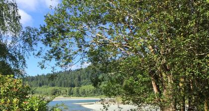 Come relax and play with family and friends at the River's Edge.