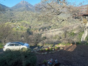 Third-party on-site parking, car required