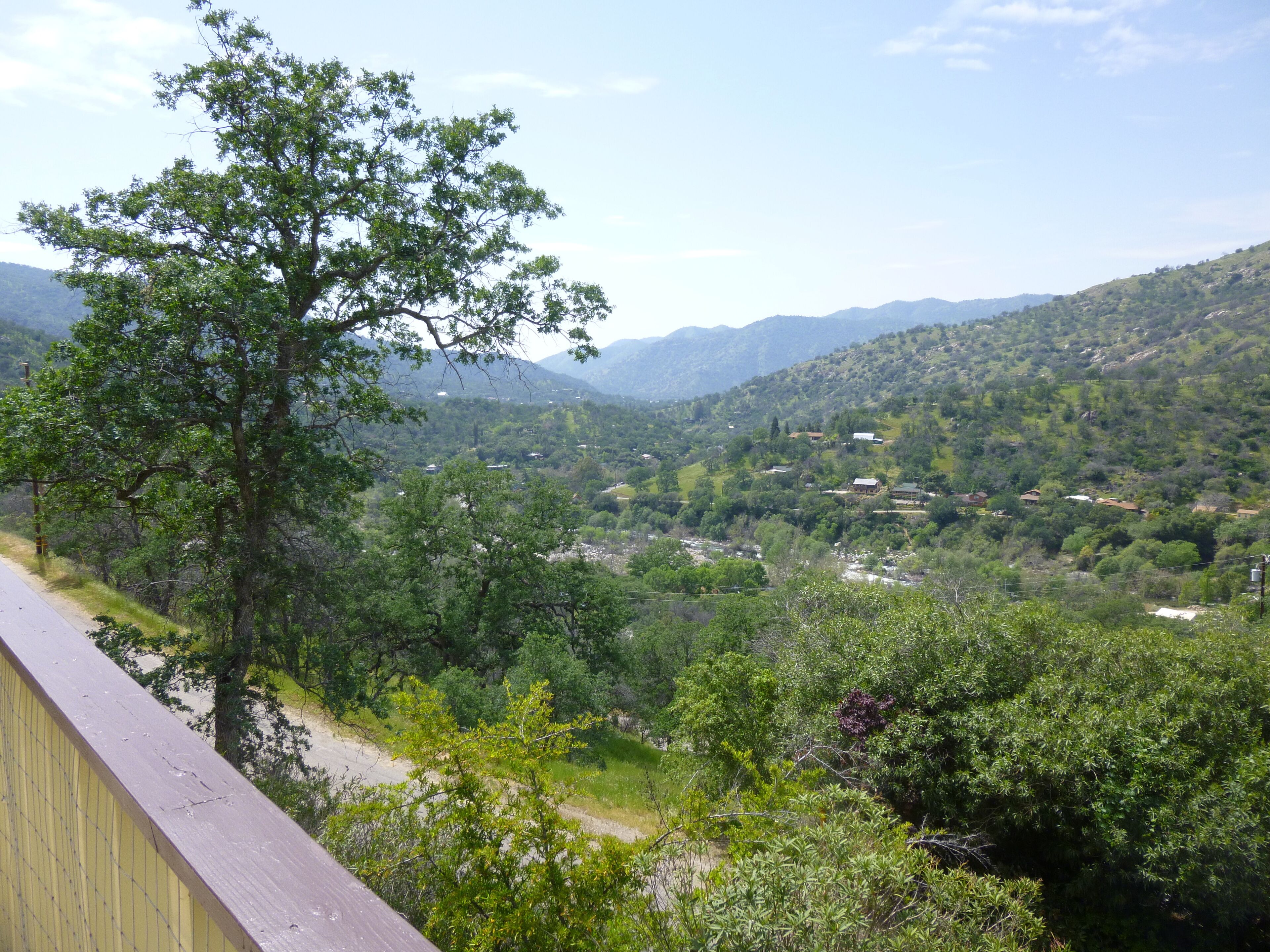 Uitzicht vanuit accommodatie