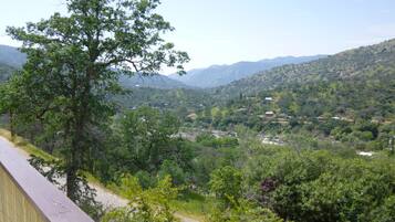 Uitzicht vanuit accommodatie