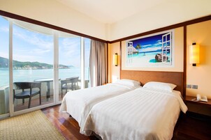 客房, 露台, 海景 | 房內夾萬、書桌、熨斗/熨衫板、免費嬰兒床