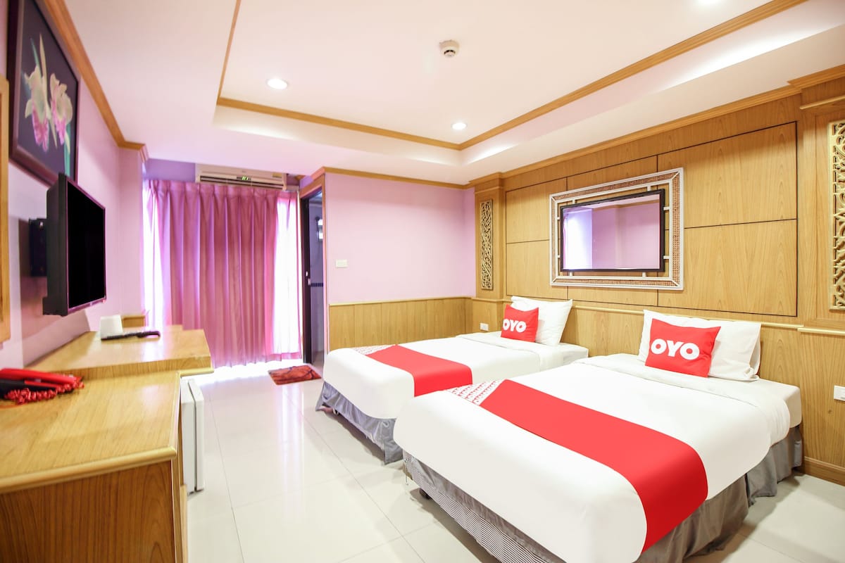 ห้องสแตนดาร์ดทวิน | โต๊ะทำงาน, ห้องเก็บเสียง, Wi-Fi ฟรี