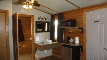 Standard Suite, 1 King Bed with Sofa bed, Non Smoking, Refrigerator & Microwave | Room amenity