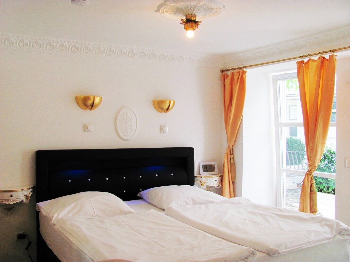 Double Room, Private Bathroom, Courtyard View (3) | Peralatan tempat tidur hipoalergenik, Wi-fi percuma, cadar katil 