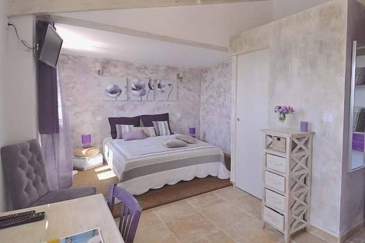 Double Room, Terrace, Sea View | Minibar, in-room safe, desk, free cots/infant beds
