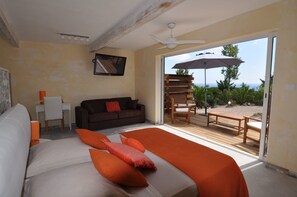 Superior Double Room, Terrace, Sea View