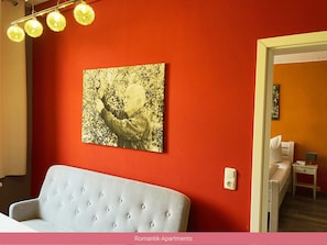 Apartment, eigenes Bad (Romantik (2P)) | Lounge