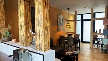Superior-Apartment, eigenes Bad (Komfort-Suite (3P)) | 1 Schlafzimmer