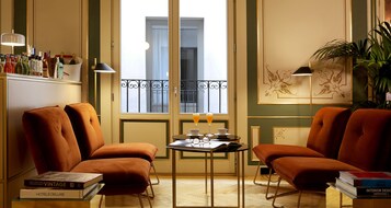 Lobby sitting area