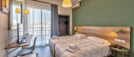 Chambres insonorisées, fer et planche à repasser, Wi-Fi gratuit