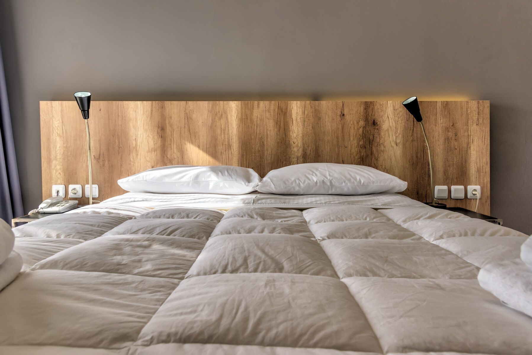 soundproofing, iron/ironing board, free wifi, bed sheets