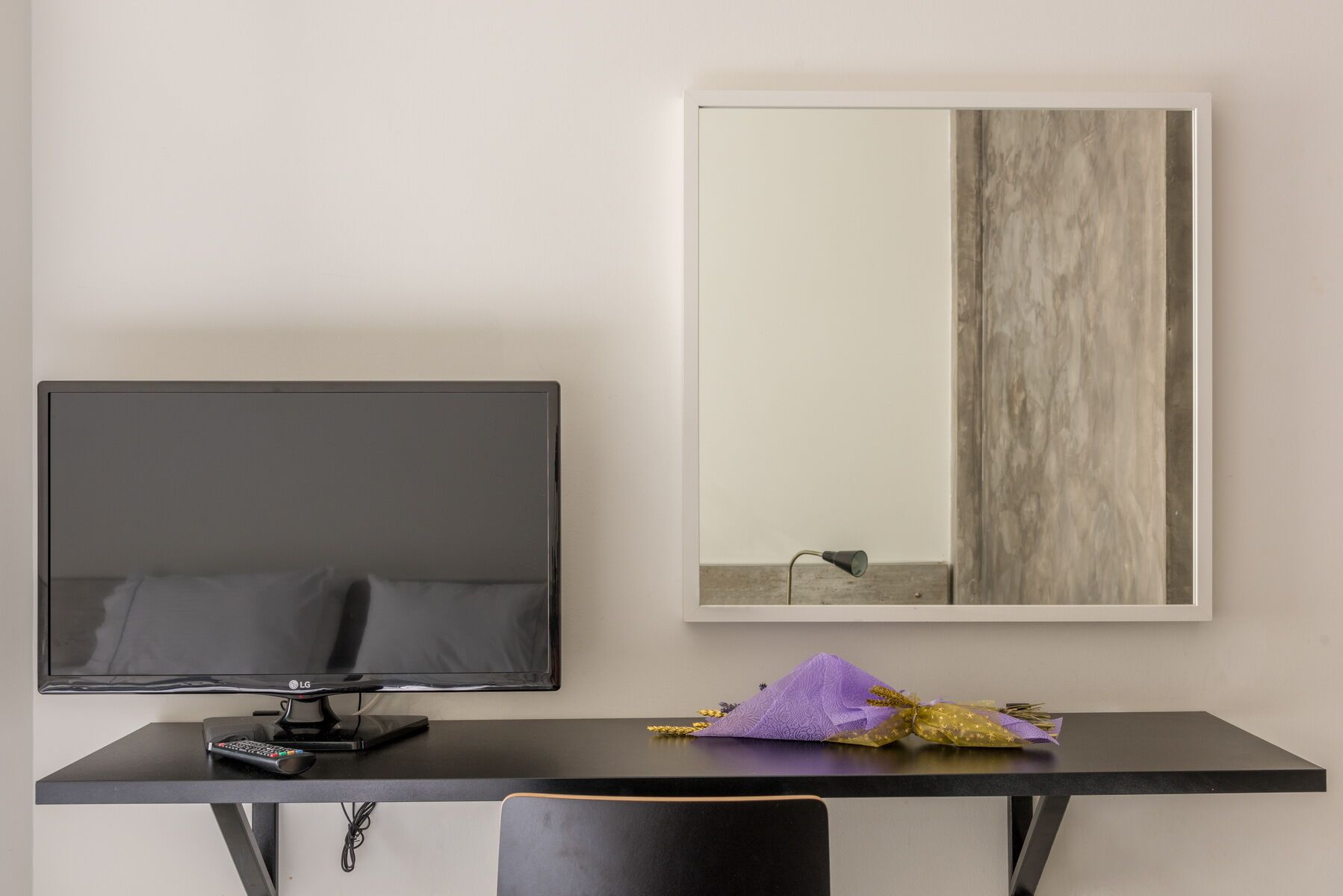 soundproofing, iron/ironing board, free wifi, bed sheets