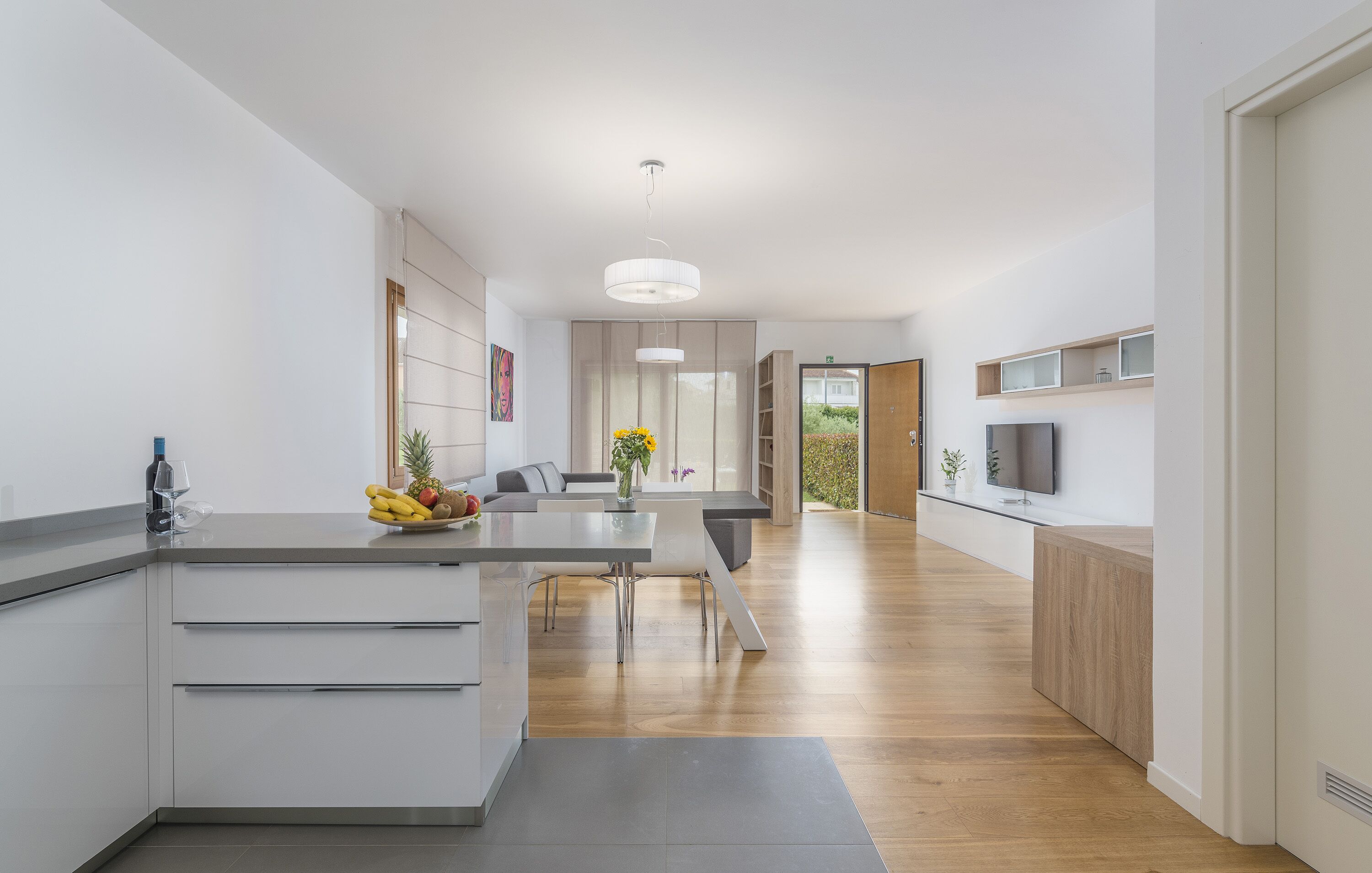 Premium Apartment, Garden View (Patio) | Private kitchen | Full-sized fridge, oven, stovetop, coffee/tea maker