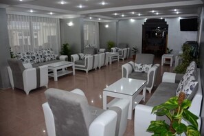 Sala de estar en el lobby