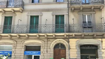 Façade de l’hébergement