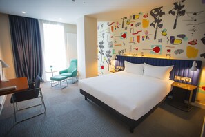 Habitación doble estándar, 1 cama matrimonial | Ropa de cama de alta calidad y camas con efecto memoria 