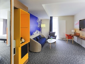 Suite, 1 Katil Kelamin (Double) | 1 bilik tidur, peralatan tempat tidur premium, busa memori