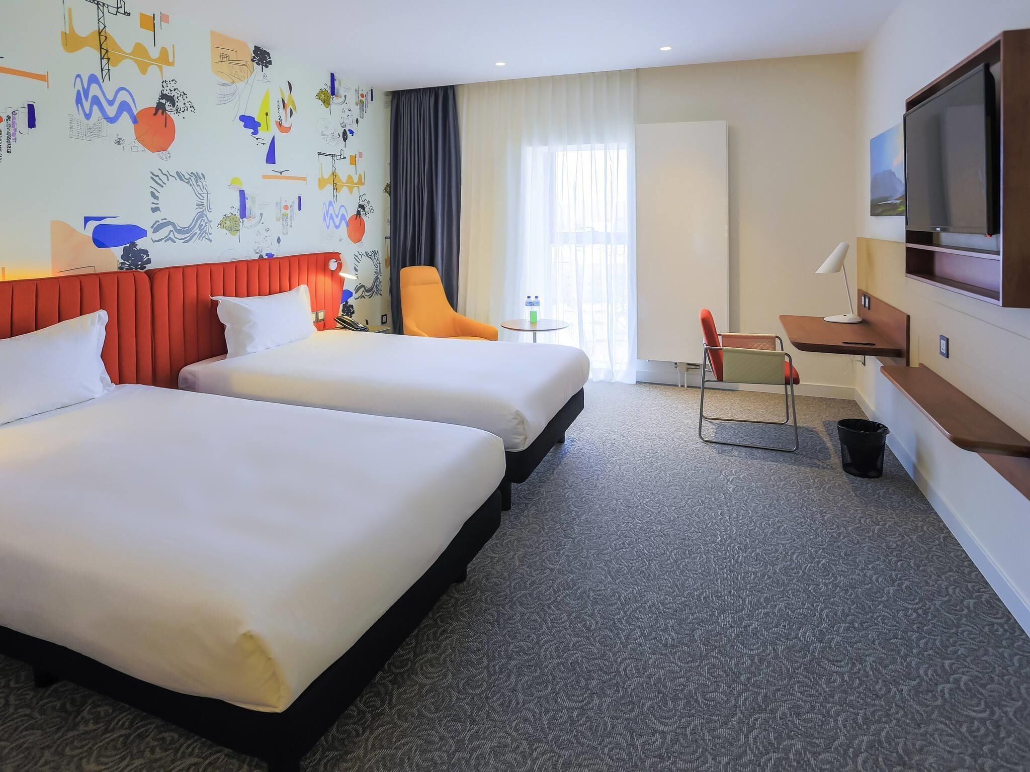Chambre Standard avec lits jumeaux, 2 lits une place