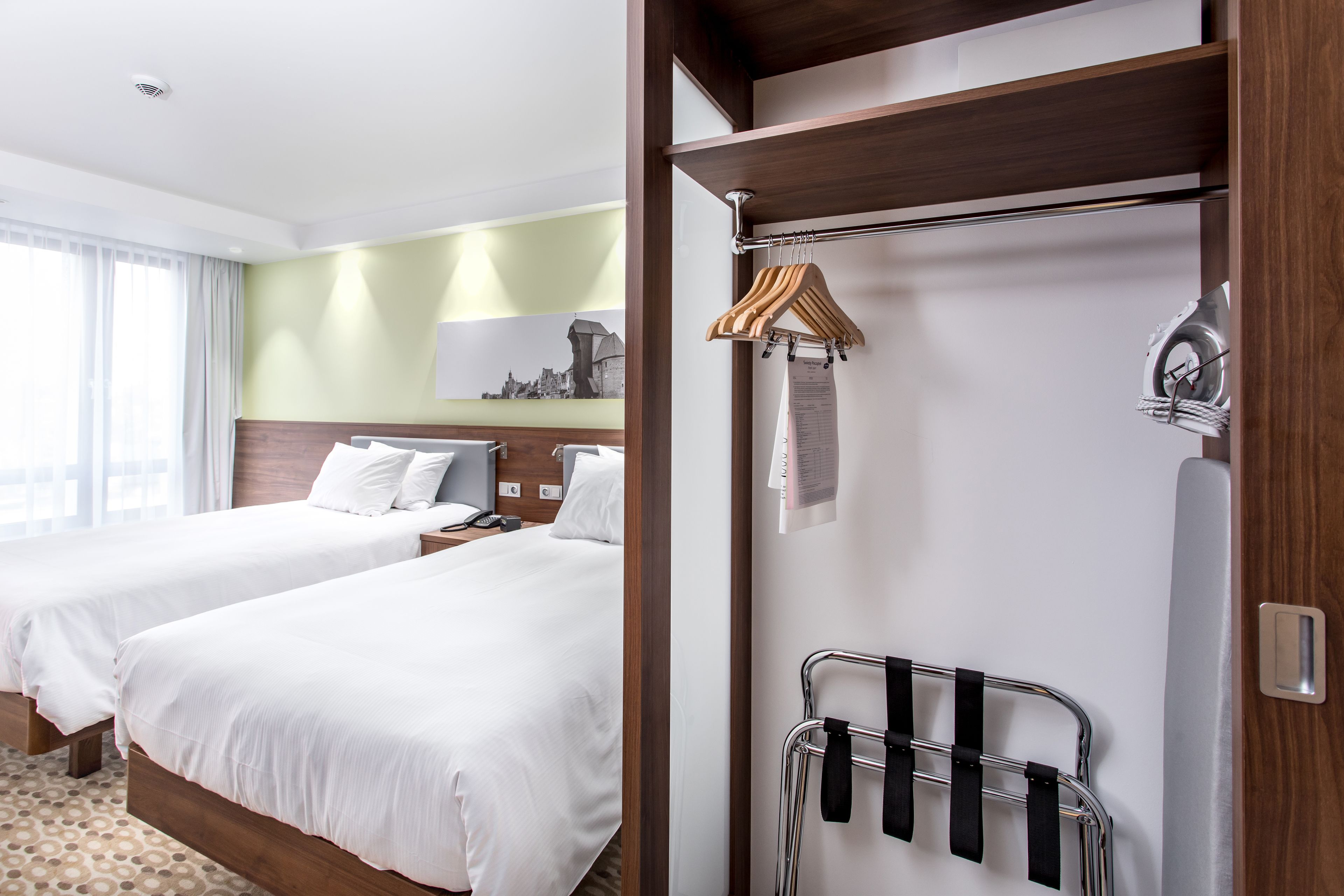 twin room | in-room safe, desk, iron/ironing board, free wifi
