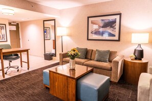 Desk, laptop workspace, blackout drapes, soundproofing - Homewood Suites by Hilton Pleasant Hill CA (Pleasant Hill)