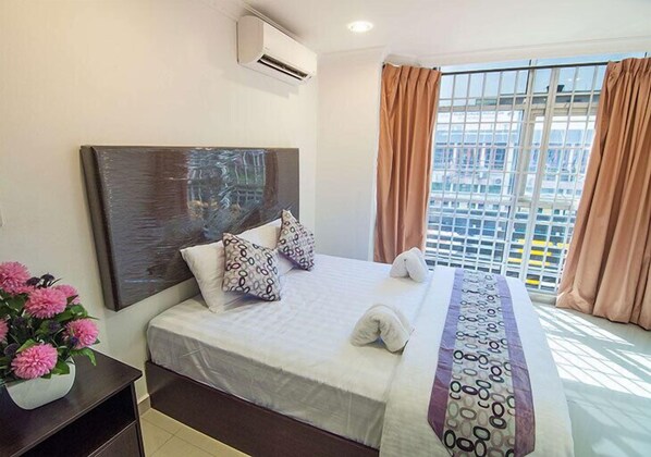 ห้องดีลักซ์ | โต๊ะทำงาน, เตารีด/โต๊ะรีดผ้า, Wi-Fi ฟรี